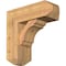 Ekena Millwork Olympic Craftsman Smooth Bracket w/ Offset Brace, Western Red Cedar, 7 1/2"W x 20"D x 20"H BKT0806X20X20OLY04SWR - alternate 1